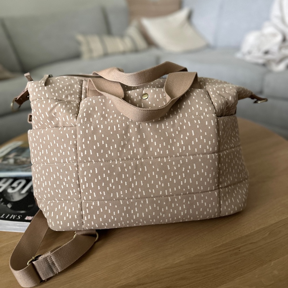 Storksak Organic Tote Diaper Bag